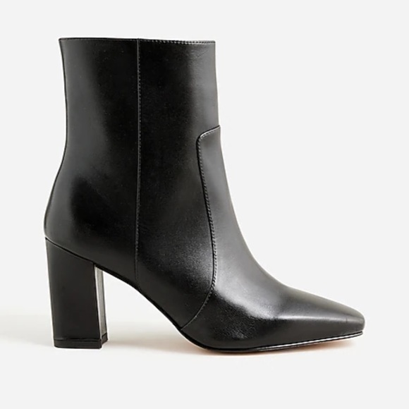 J. Crew Shoes - J Crew almond toe leather ankle boots